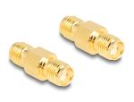 DELOCK Adapter SMA Buchse zu SMA Buchse HBI59-1