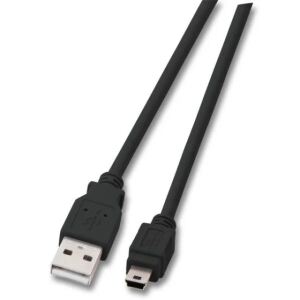 EFB Elektronik K5250SW.0,5V2 USB Kabel USB 2.0 0,5 m USB A Mini-USB B Schwarz