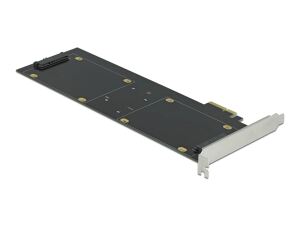DELOCK PCI Express x2 Karte für 4 x SATA HDD / SSD RAID