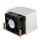 Inter-Tech R-5 Prozessor Kühler 6 cm Aluminium, Schwarz