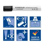 STAEDTLER Whiteboardmarker Lumocolor schwarz BK retail