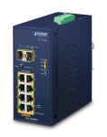 PLANET IP30 Ind 8-P 10/100/1000T Unmanaged Gigabit...