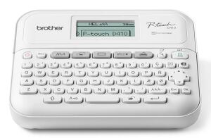 Brother PT-D410VP Etikettendrucker ZINK (Zero-Ink) 180 x 180 DPI Kabelgebunden TZe QWERTY