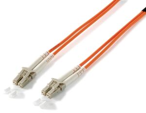Equip LC/LC Fiber Optic Patch Cord- OM2, 5.0m , OM2 = 50/125µ