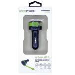 RealPower 257635 Ladegerät für Mobilgeräte Universal Schwarz, Grün Zigarettenanzünder Auto
