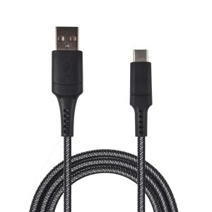 2GO 795822 USB Kabel 1 m USB B USB C Schwarz