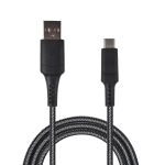 2GO 795822 USB Kabel 1 m USB B USB C Schwarz