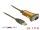 DeLOCK 65840 Serien-Kabel Schwarz, Gelb 1,5 m USB Typ-A DB-9