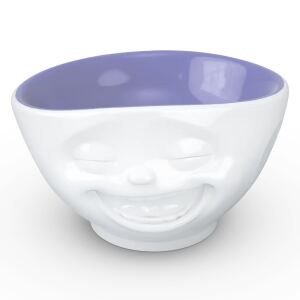 FIFTYEIGHT Schale 500ml - Lachend innen Lavendel