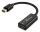 MediaRange Mini DisplayPort zu HDMI Konverter, 10 Gbps, 20cm, Schwarz