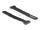 DELOCK Klett-Kabelbinder Schlaufe L150 xB20mm schwarz 5Stk.