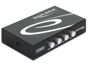 DeLOCK 87634 Serial Switch Box Kabelgebunden