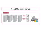 DeLOCK 87634 Serial Switch Box Kabelgebunden