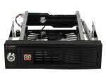 DELOCK Wechselrahmen 1x 3,5" SATA HDD in 5,25" Schacht sw
