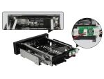 DELOCK Wechselrahmen 1x 3,5" SATA HDD in 5,25" Schacht sw
