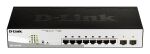 D-Link DGS-1210-08P Managed L2 Gigabit Ethernet (10/100/1000) Power over Ethernet (PoE) Schwarz