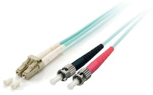 Equip LC/ST-LWL-Patchkabel, OM3, 3.0m