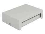 DELOCK Keystone Patchpanel 8 Port grau