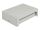 DELOCK Keystone Patchpanel 8 Port grau