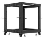 Lanberg OR01-6112-B Rack 12U Freistehendes Gestell Schwarz