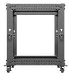 Lanberg OR01-6112-B Rack 12U Freistehendes Gestell Schwarz