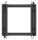 Lanberg OR01-6112-B Rack 12U Freistehendes Gestell Schwarz