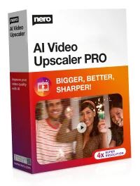 Nero AI Video Upscaler PRO Grafischer Editor 1 Lizenz(en) 1 Jahr(e)