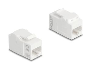 DELOCK Keystone Modul Kupplung RJ45 Buchse zu RJ45 Buchse UT