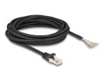 DeLOCK Kabel RJ50 Stecker zu offenen Kabelenden S/FTP 5 m...