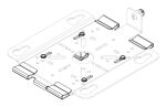 LANCOM LX-7000 T-Bar Mount (Bulk 5) WLAN-Zugangspunkt-Halterung