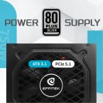 EFFITEK Netzteil 750W Silver ATX 3.1, PCI 5.1