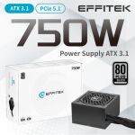 EFFITEK Netzteil 750W Silver ATX 3.1, PCI 5.1