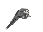 Lanberg PDU-07F-0200-BK Stromverteilereinheit (PDU) 7 AC-Ausgänge 1U Schwarz