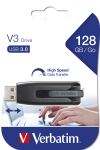 Verbatim V3 - USB 3.0-Stick 128 GB - Schwarz