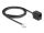 DeLOCK Telefonkabel RJ11 Stecker zu RJ45 Buchse schwarz 2 m