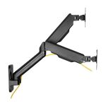 LogiLink BP0146 Flachbildschirm-Tischhalterung 81,3 cm (32") Wand Schwarz