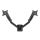 LogiLink BP0146 Flachbildschirm-Tischhalterung 81,3 cm (32") Wand Schwarz