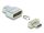 DeLOCK Thunderbolt 3 / USB Type-C (DP Alt Mode) 8K 30 Hz Magnet Adapter Stecker zu Buchse