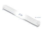 DELOCK Geflechtschlauch selbstschließend 5 m x 16mm weiß