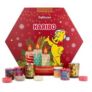 Haribo Adventskalender Votives Teelichter 2025
