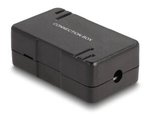DELOCK Netzwerk Verbindungsbox LSA Cat.6 schwarz