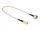 DELOCK HF Kabel SMB -> F BU/St 0.25m