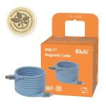 CLUB3D CAC-3030 USB Kabel 2 m USB C 0,48 Gbit/s 240 W Blau
