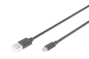 Digitus USB-A – Micro-B Anschlusskabel, 1m