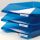 DYMO Original D1-Etikettenband | blau auf weiß | 12 mm x 7 m | selbstklebendes Schriftband | für LabelManager-Beschriftungsgerät