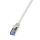 LogiLink PrimeLine Cat.7 S/FTP 0.25m Netzwerkkabel Grau 0,25 m Cat7 S/FTP (S-STP)