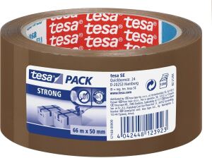 tesapack Strong 66m 50mm braun -Packband-