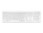 DELOCK USB Tastatur 2,4 GHz kabellos weiß (flach)