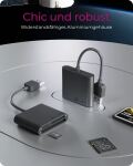 ICY BOX IB-CR301-U3 Externer Multi Card Reader (CF, SD, microSD) mit USB 3.2 Gen 1 Hostanschluss