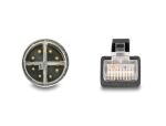 DELOCK M12 Kabel X-kodiert 8 Pin St. zu St. PVC 2 m